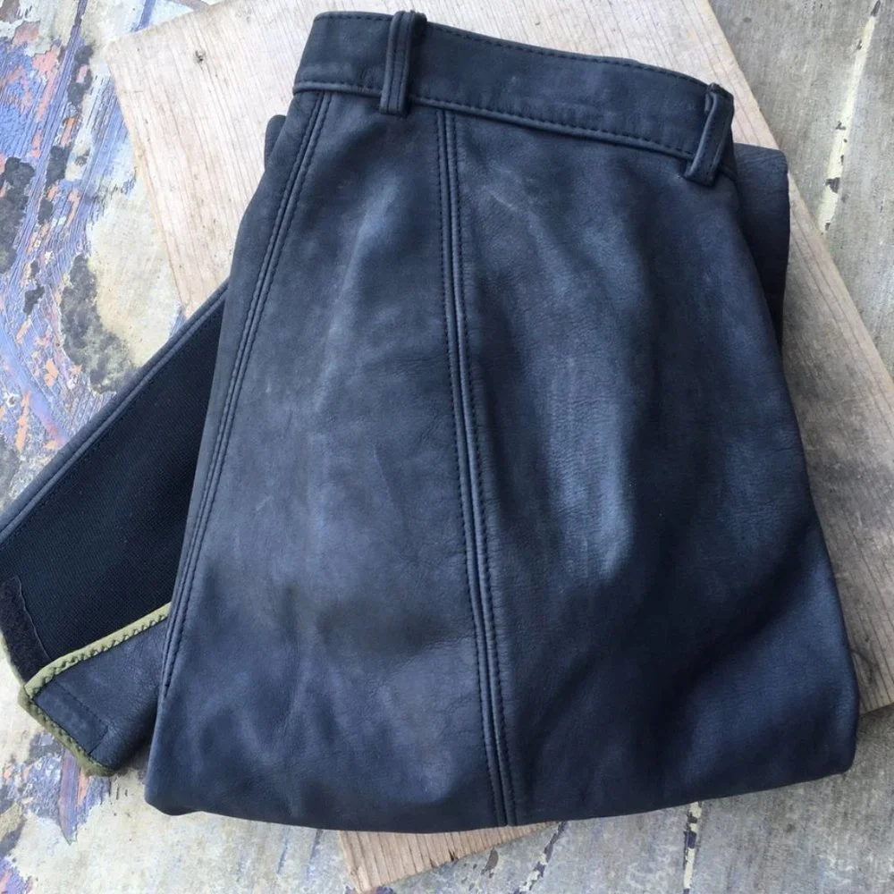 All Leather Germany Riding Breeches | Vintage - Picture 11 of 15